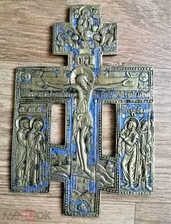Крест распятие с предстоящими