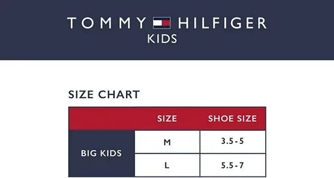 Tommy hilfiger размерная сетка