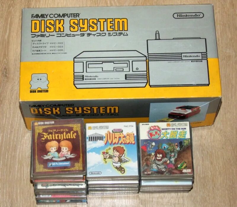 Famicom disk. Famicom disk