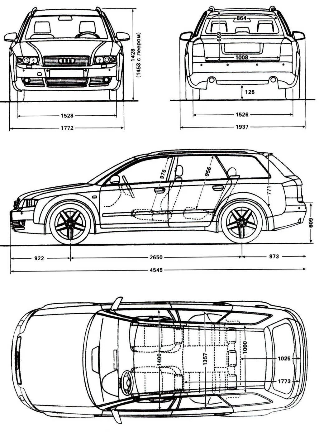 Габарит 4. Ауди а4 универсал габариты. Audi a4 b6 габариты. Audi a4 2000 габариты. Габариты багажника Audi a4 b5.