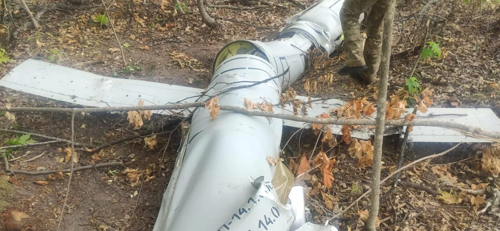 Упавшие ракеты в Украине.