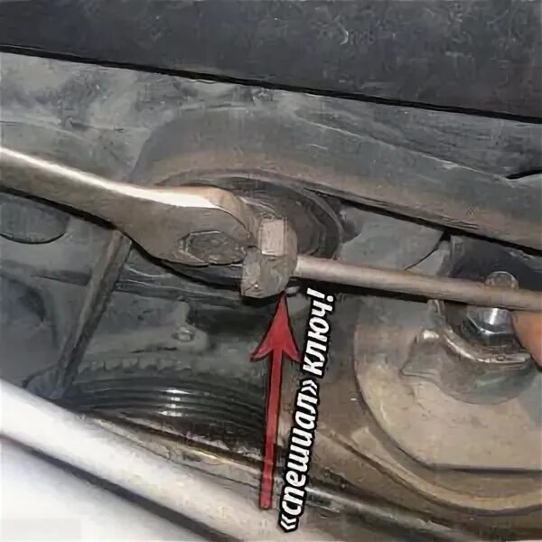 Ролик натяжитель ремня вспомогательных агрегатов - Lada Приора седан, 1,6 л, 200