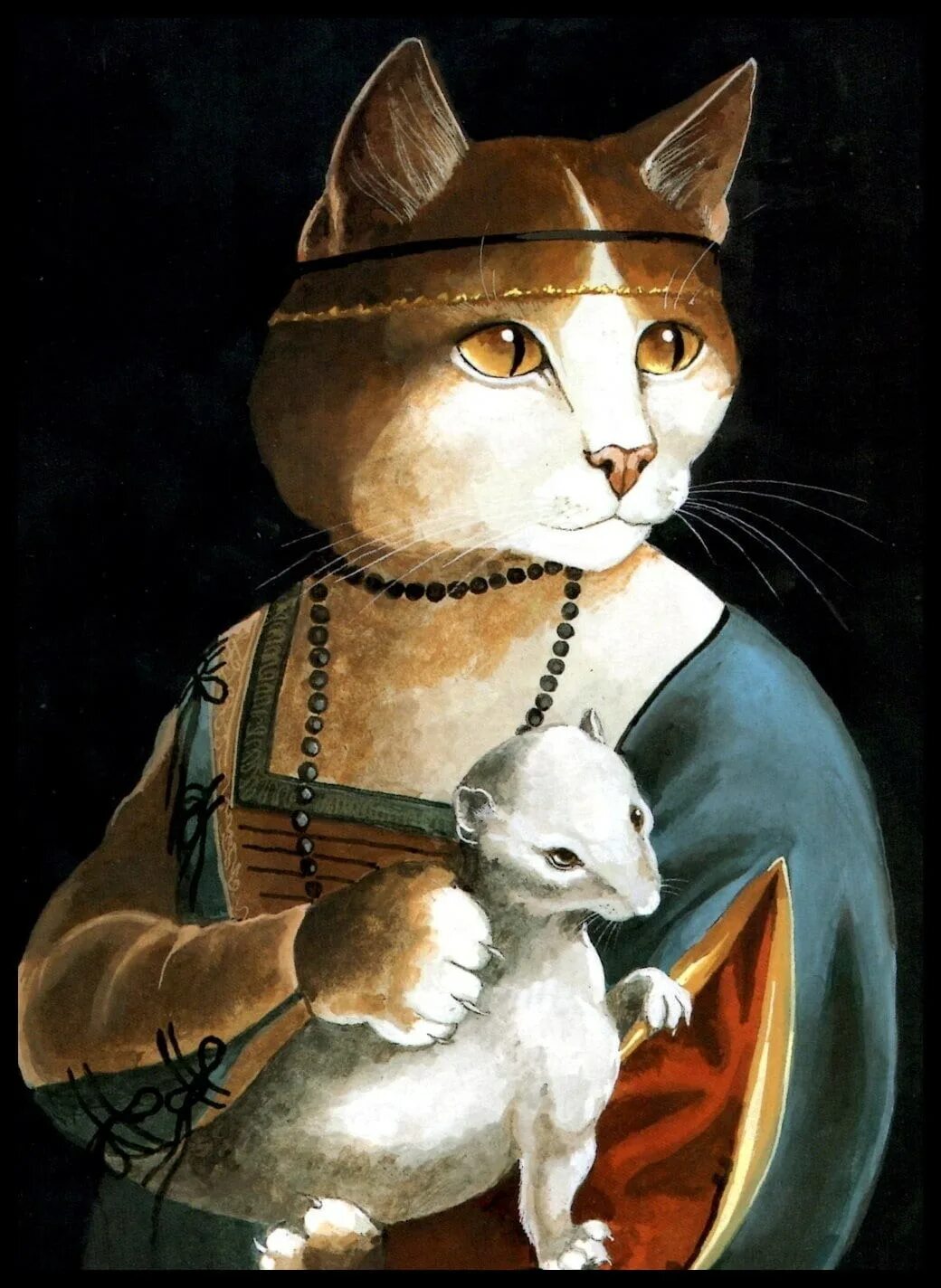 Кот леонардо. Коты живопись сьюзен херберт. сьюзан герберт средневековые кошки. сьюзен герберт картинная галерея. сьюзен херберт кошки арт.