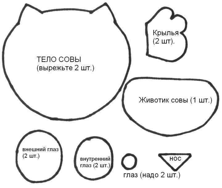 Подушка сова выкройка в натуральную величину. Игрушки из фетра выкройки сова. игрушка сова своими руками из ткани выкройки. выкройка мягкой игрушки сова. подушка игрушка сова выкройка.