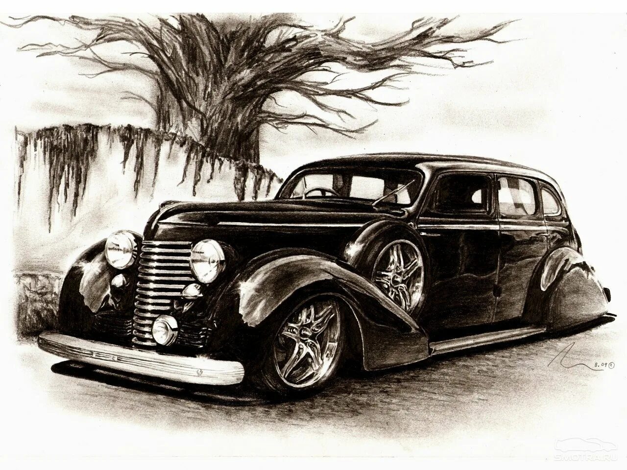 Автомобиль рисунок. Автомобиль карандашом. Рисунок автомобиля карандашом. Старинные автомобили Графика.
