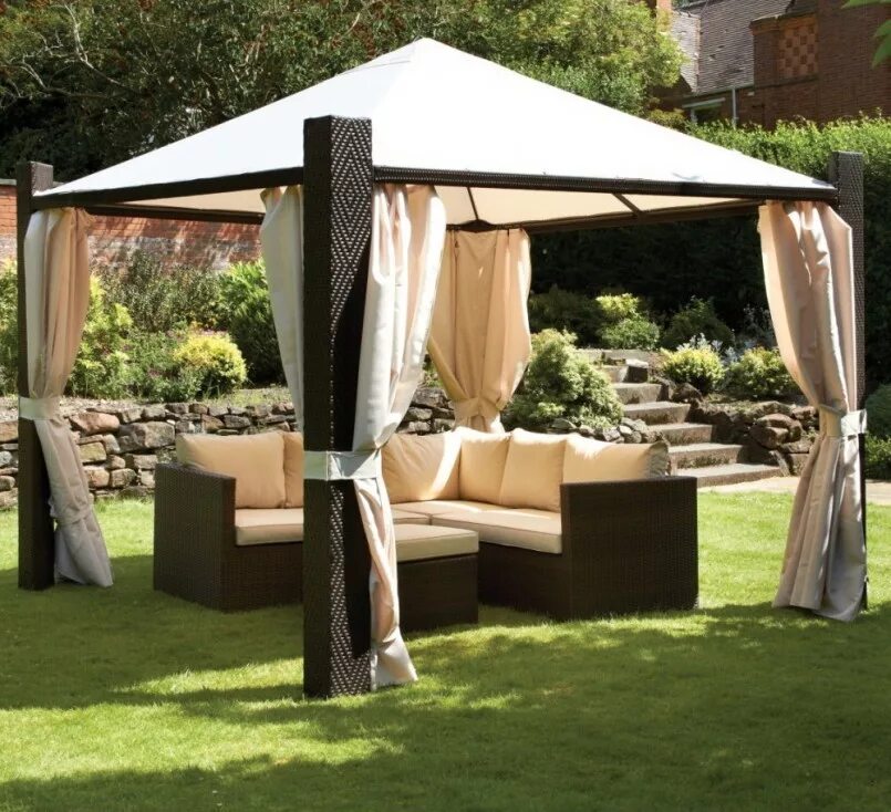 "Orveto" Tarrington House Orveto 3х3 беседка-шатёр. Садовый шатер для дачи Comfort Garden Gazebo SLG 032. Павильон садовый TJSG-108. Tarrington House навес.