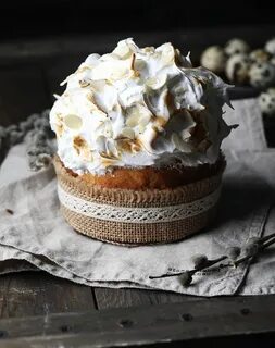 Меренга для кулича пасхального