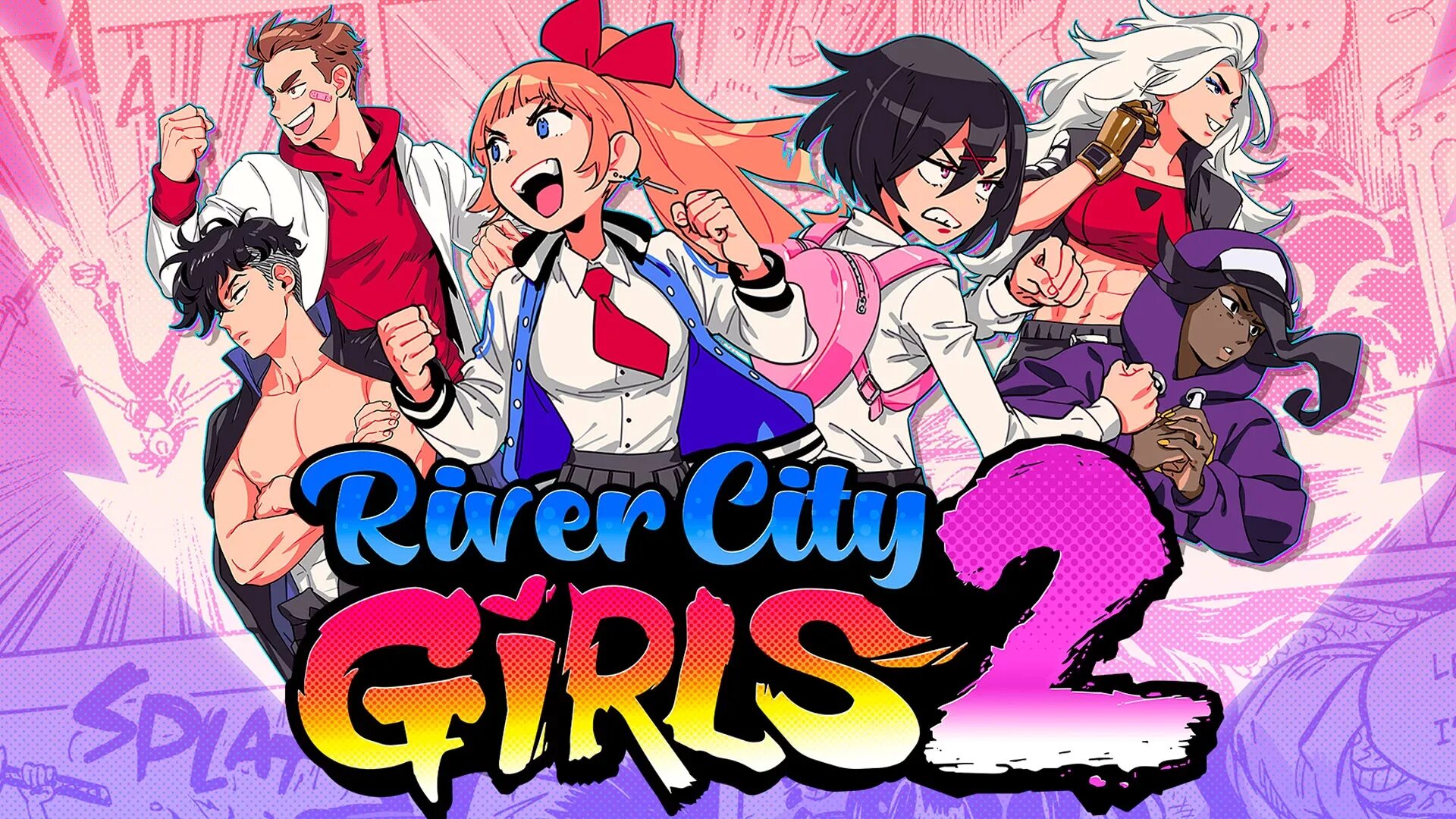 River city girls zero. River city girls арты. River city girls. River city girls игра. River city girls игра.