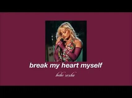 Breaking myself