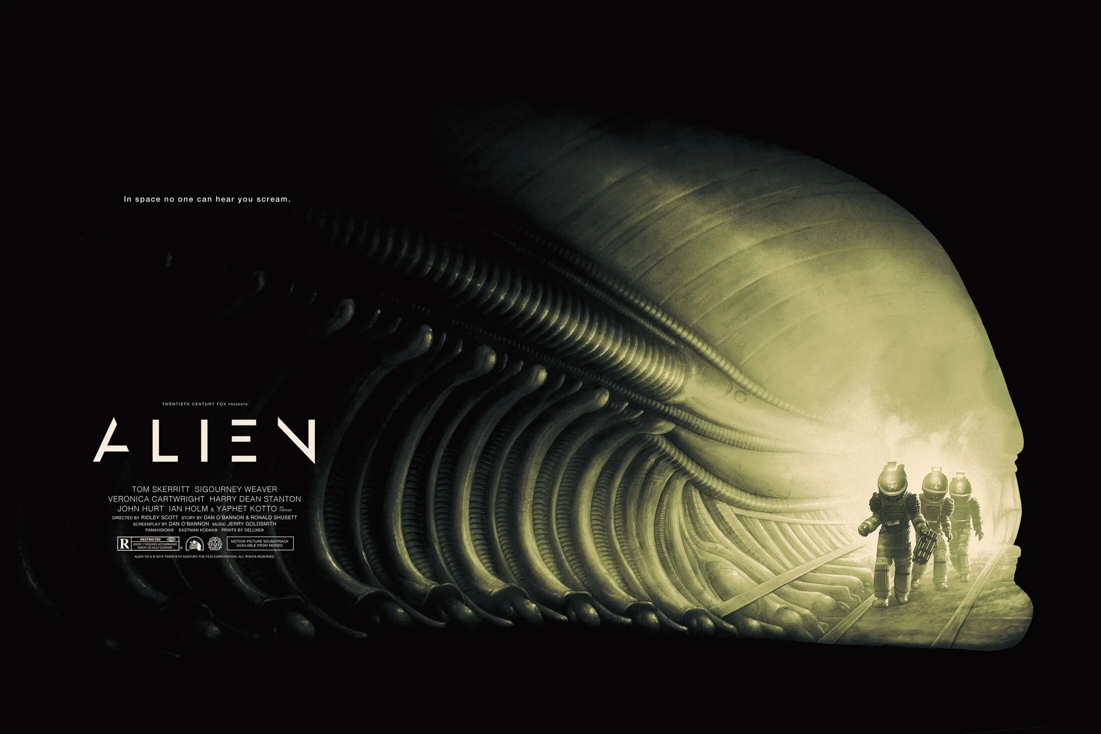 Alien movie. Чужой Ридли Скотт 1979 Постер.