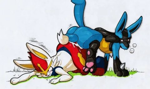 Poke Pair - Day 7 And finally, the final piece, Lucario and Cinderace tied ...