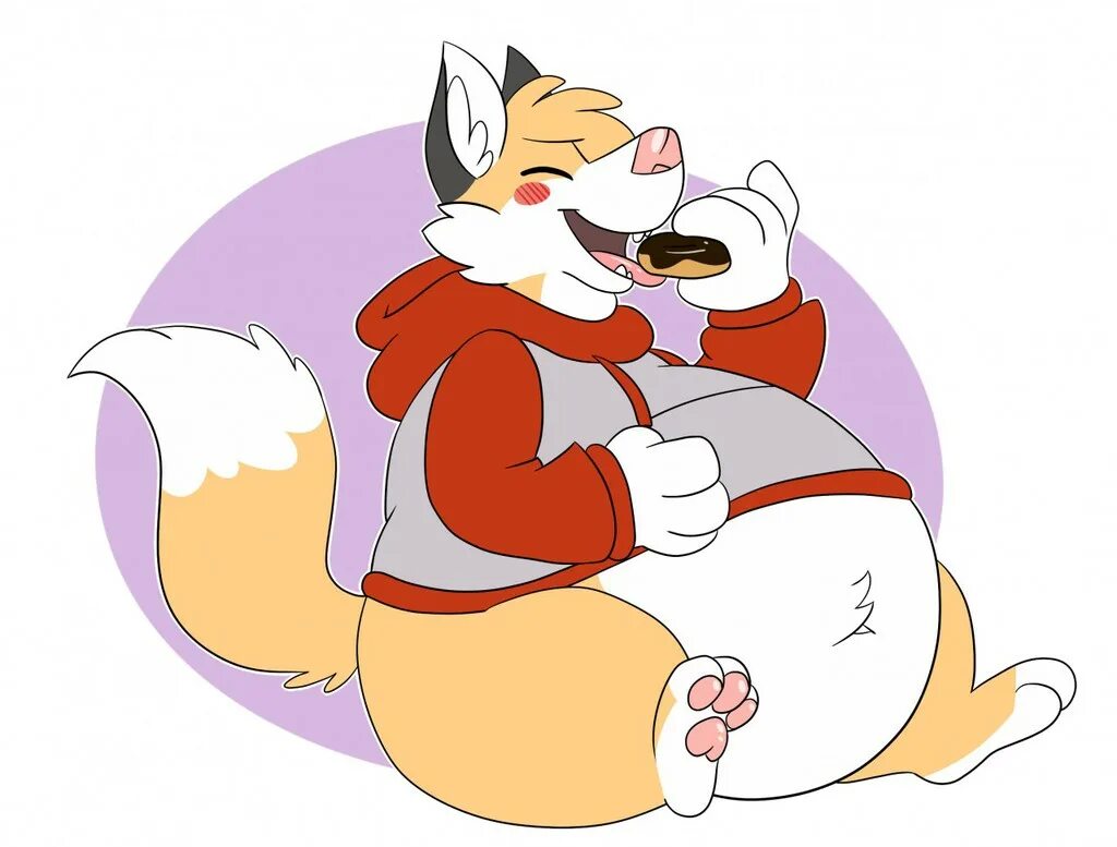 Fat фурри Fox. Фурри пончик. Soft Fox fat. Fat Fox Art.
