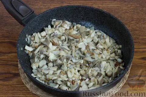 Вешенки с плавленным сыром