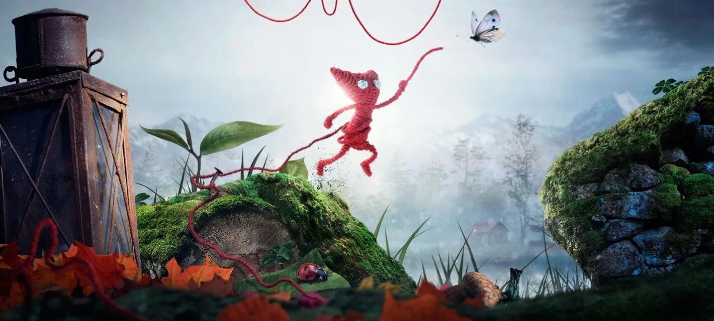 Игра про нитки. Unravel 1, 2. Унравел игра. Unravel обложка. Unravel игрушка.