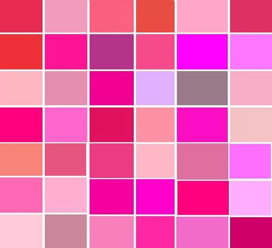 Почему розовый назвали розовым. Фуксия Пинк колор. Пинк Цолор. Палитра розовых оттенков. Оттенки розлового цвет.
