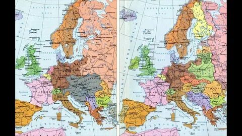 Первая политическая карта