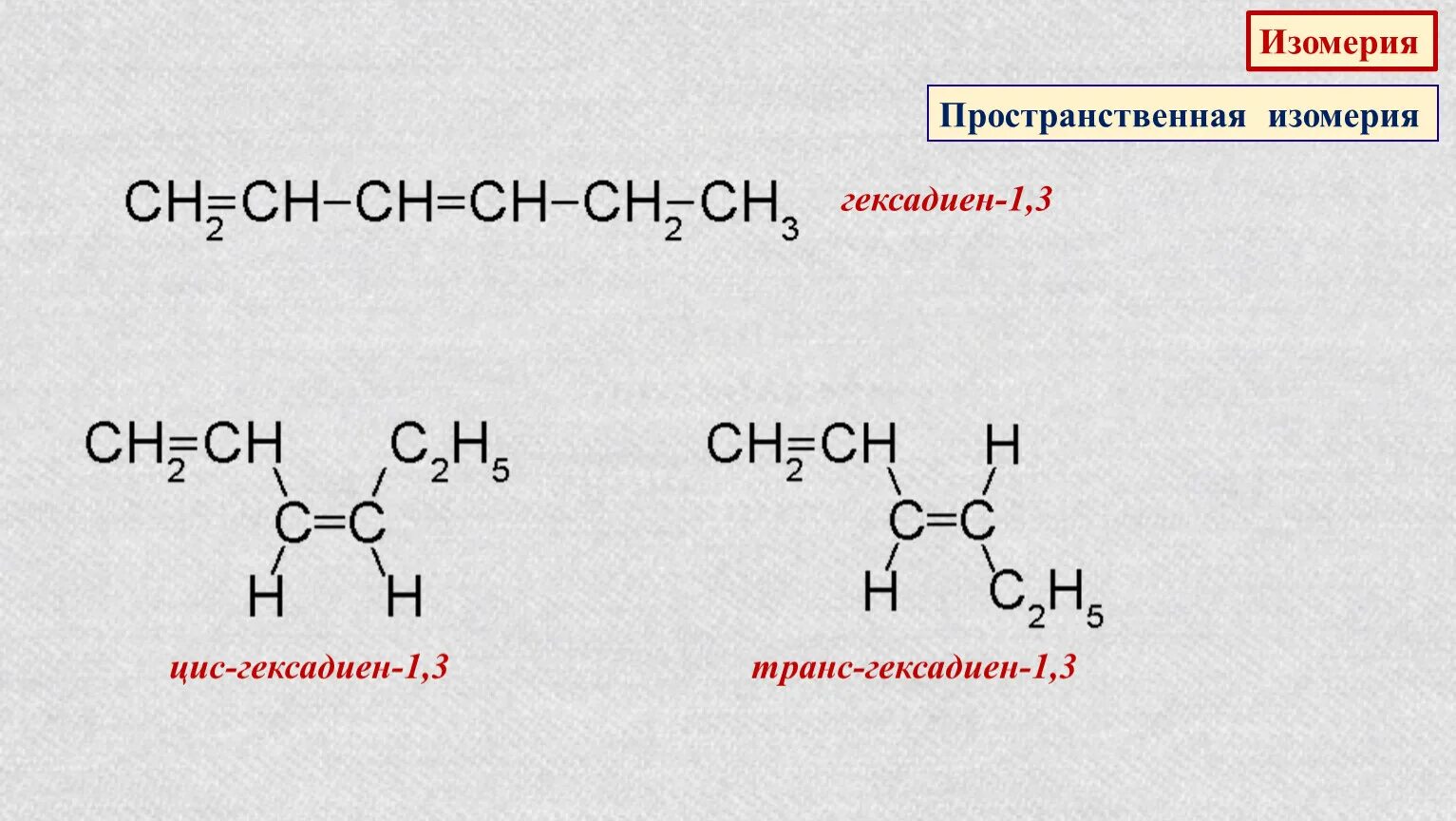 20000 2 1 3. Изомеры гексадиена 1.3. Пространственная изомерия гексадиена 1.3. Структурная формула гексадиена 1.4. Цис гексадиен 1.3.