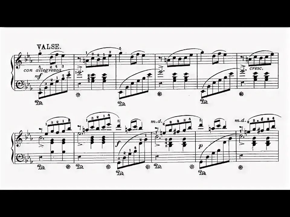 Waltz in c sharp. Waltz in c sharp