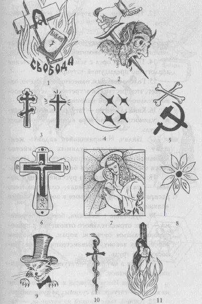 Крест значение на зоне. Крест значение на зоне