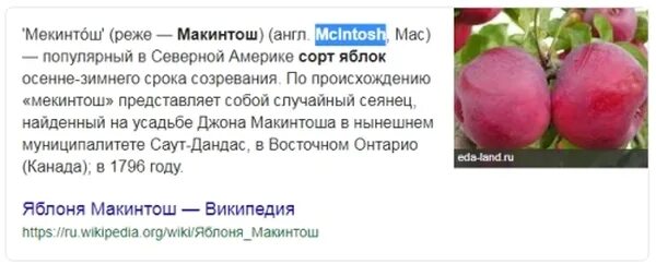 Макинтош (сорт яблони). Макинтош сорт яблок описание. Сорт яблок макинтош фото и описание.