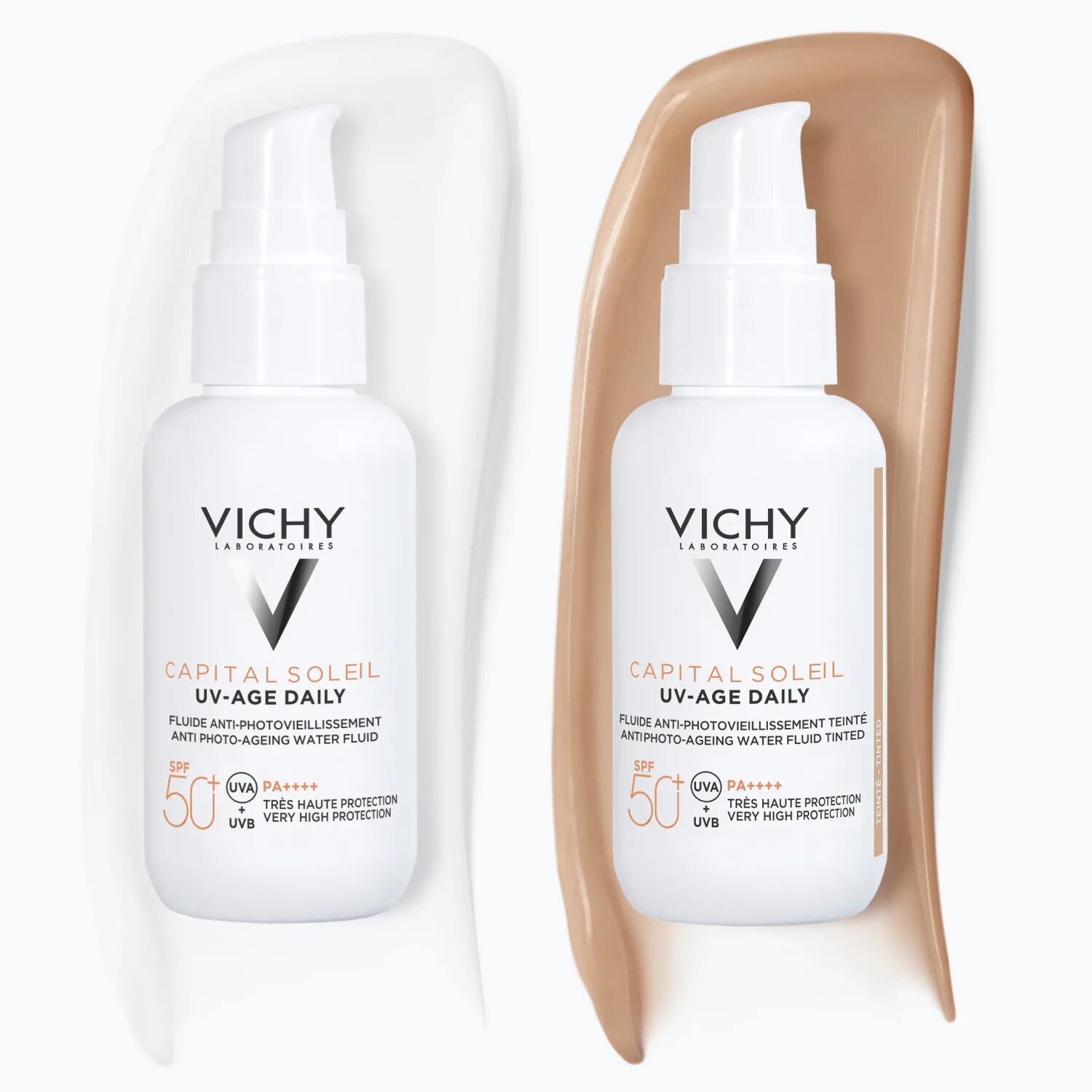 Uv clear vichy. Солнцезащитный флюид Vichy. Vichy Capital Soleil UV-age Daily spf50+. Vichy Capital Soleil UV age-Daily флюид для лица против признаков фотостарения SPF 50+. Виши капитал Солейл 50 флюид.