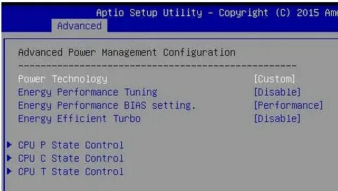 Power management что это в биосе