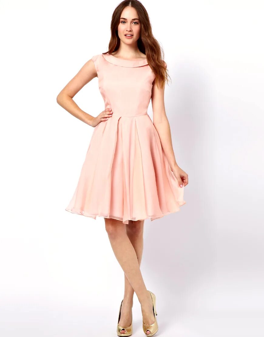 Платье выше колена фото Apricot&Black Stretch Sleeveless Backless Bottom Closure Bodycon Mini Dess N8901