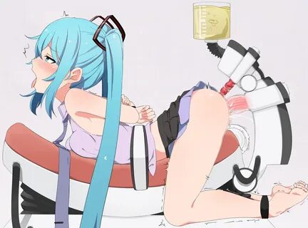 abmayo, hatsune miku, anal, anal object insertion, aqua eyes, aqua hair, as...