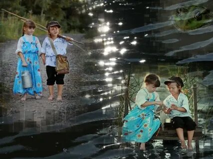 Соседские ребятишки предложили нам