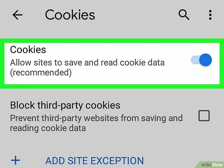 Cookie disable. Enable cookies