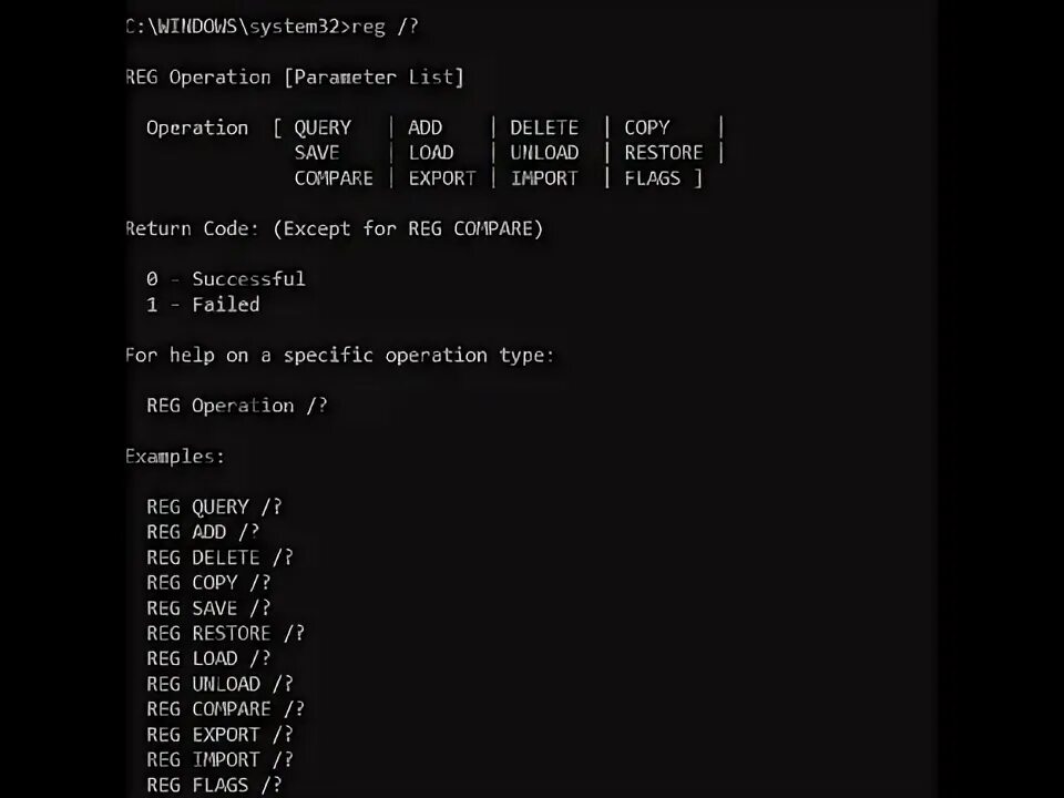 Reg add. How to open Command prompt.