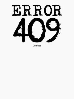 Ошибка 409