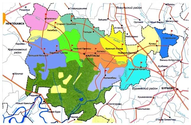 Флаг калтасинского района. Карта калтасинского района республики башкортостан с деревнями. Калтасинский р н башкортостана. Средняя школа н. Герб калтасинского района республики башкортостан.