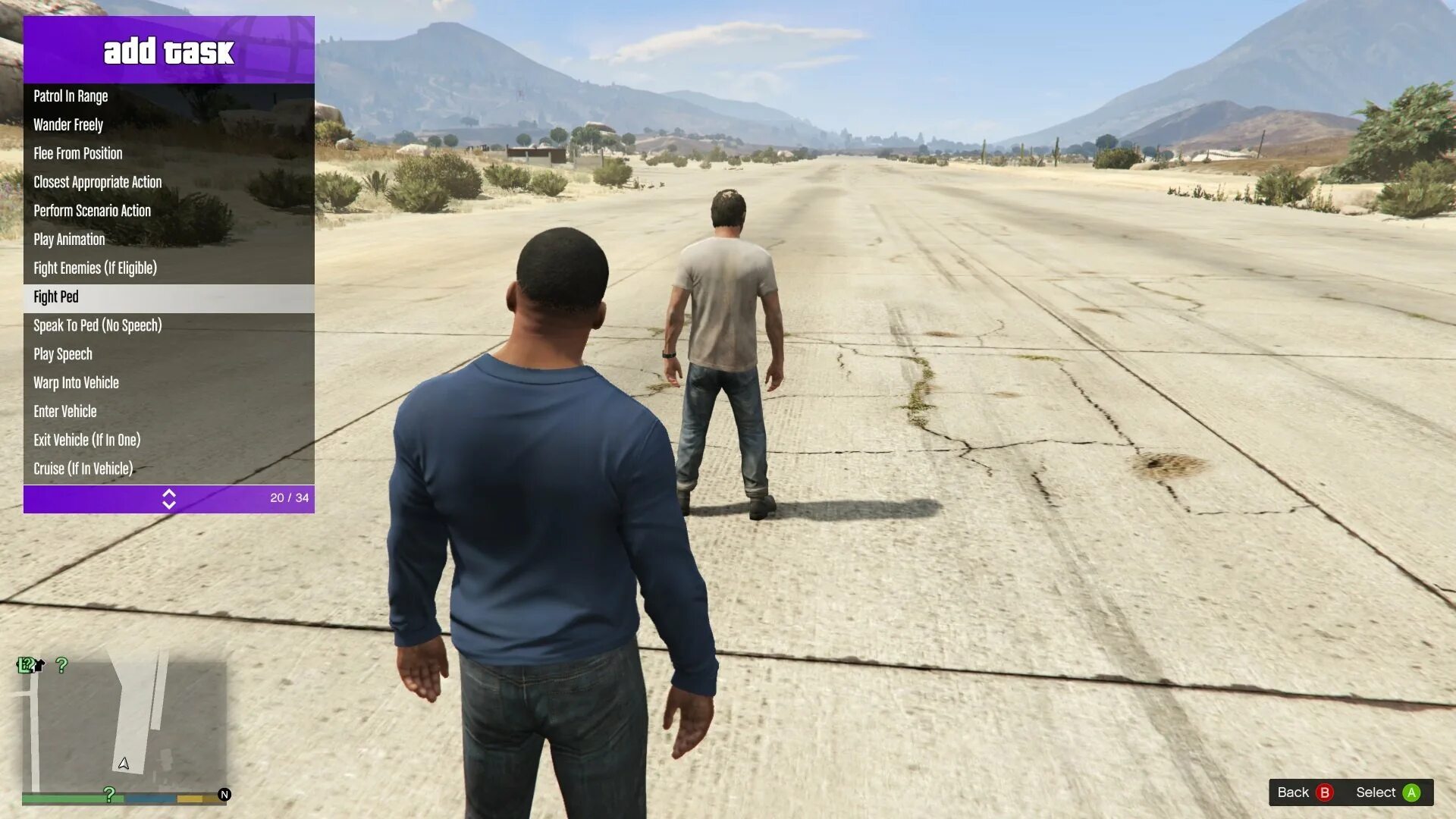 Single player trainer