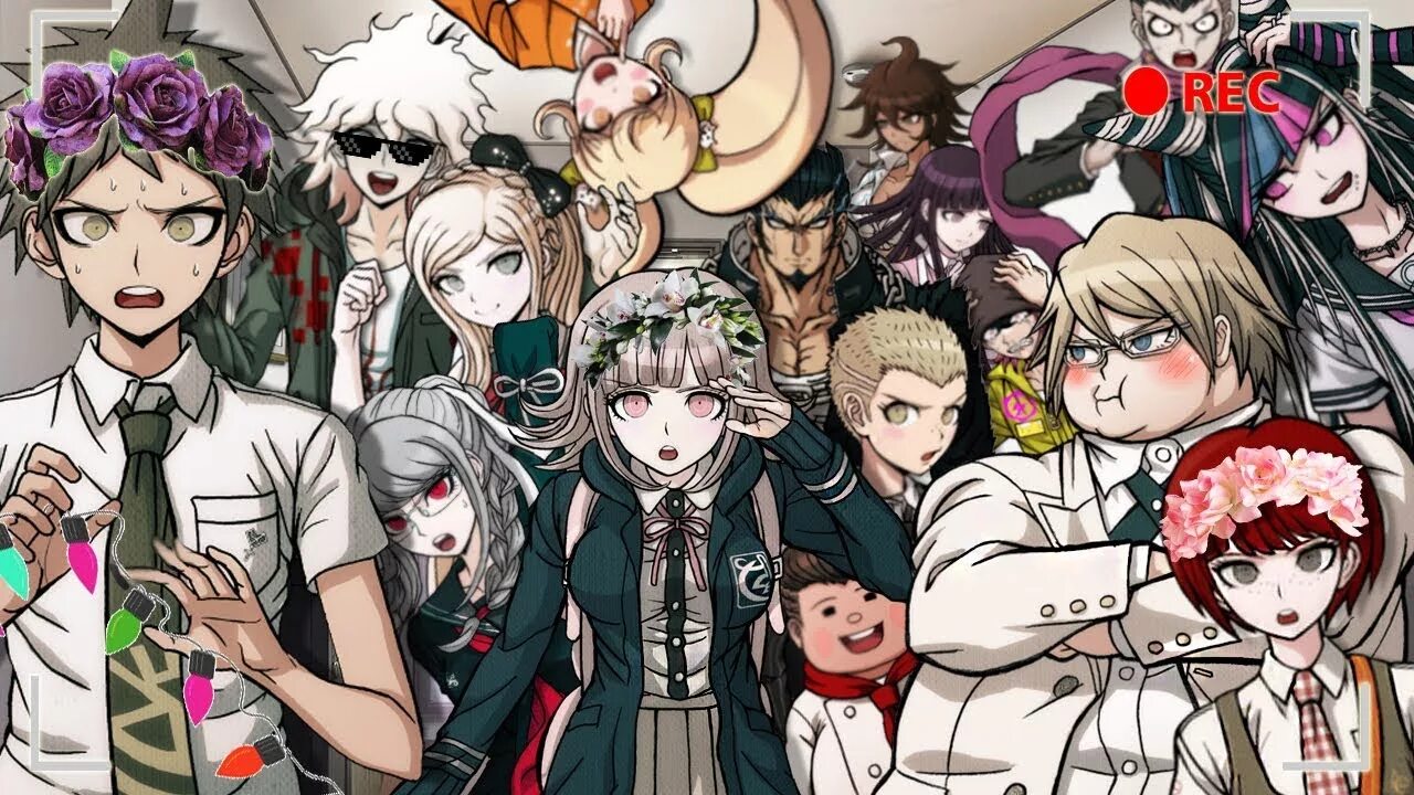Персоди данганронпы второй части. Данганронпа v2. Данганронпа 2. Danganronpa 2 остров бармаглот. Данганронпа 2.