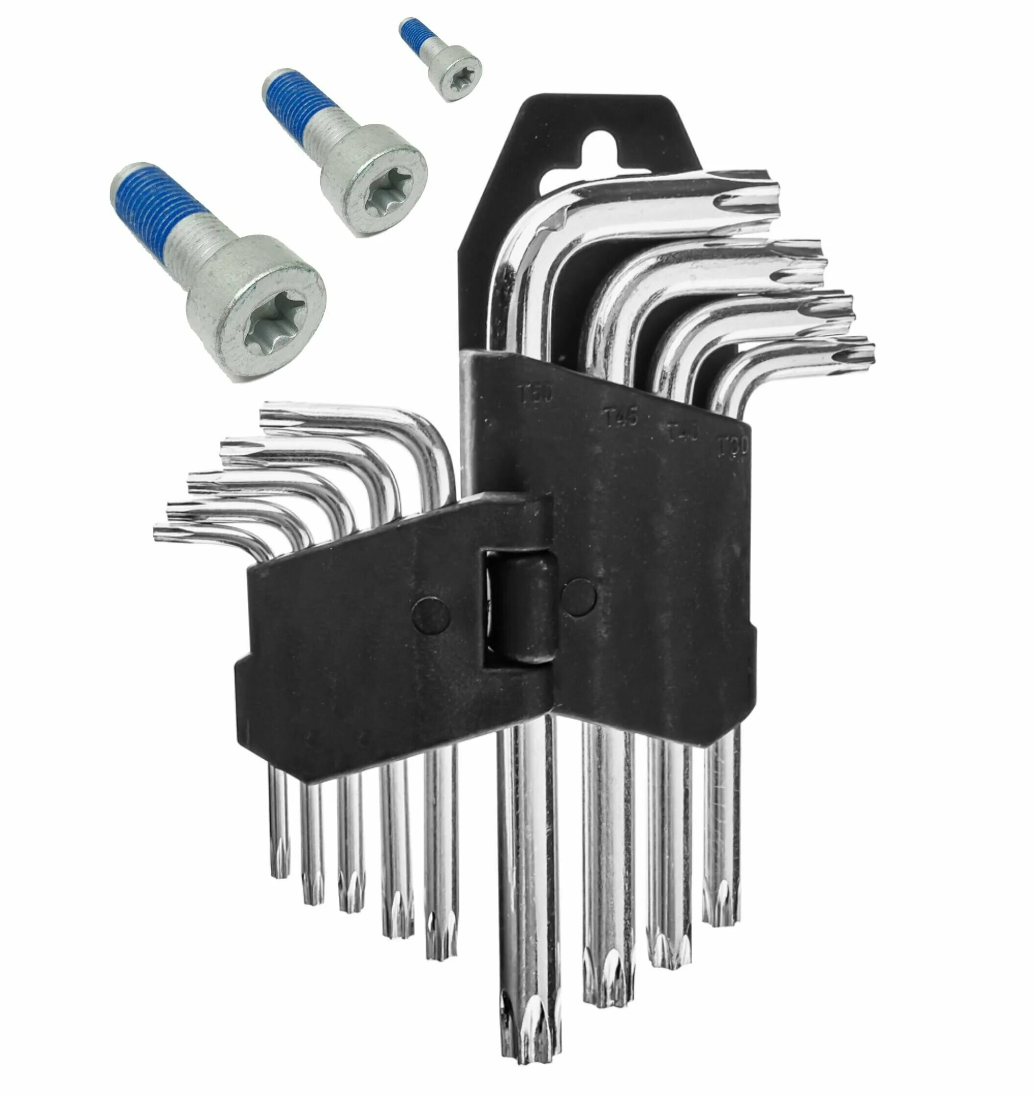 набор г образных звездочек. набор звездочек 9пр. набор г образных звездочек. Torex. набор имбусовых ключей torx t10-t15-t20-t25-t27-t30-t40-t45-t50 (6шт) maxi-tool.