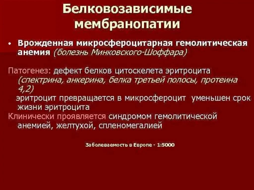 Патогенез микросфероцитарной гемолитической анемии. Анемия Минковского-Шоффара патогенез. Наследственная микросфероцитарная анемия патогенез. Микросфероцитарная гемолитическая анемия Минковского-Шоффара. Врожденные гемолитические анемии