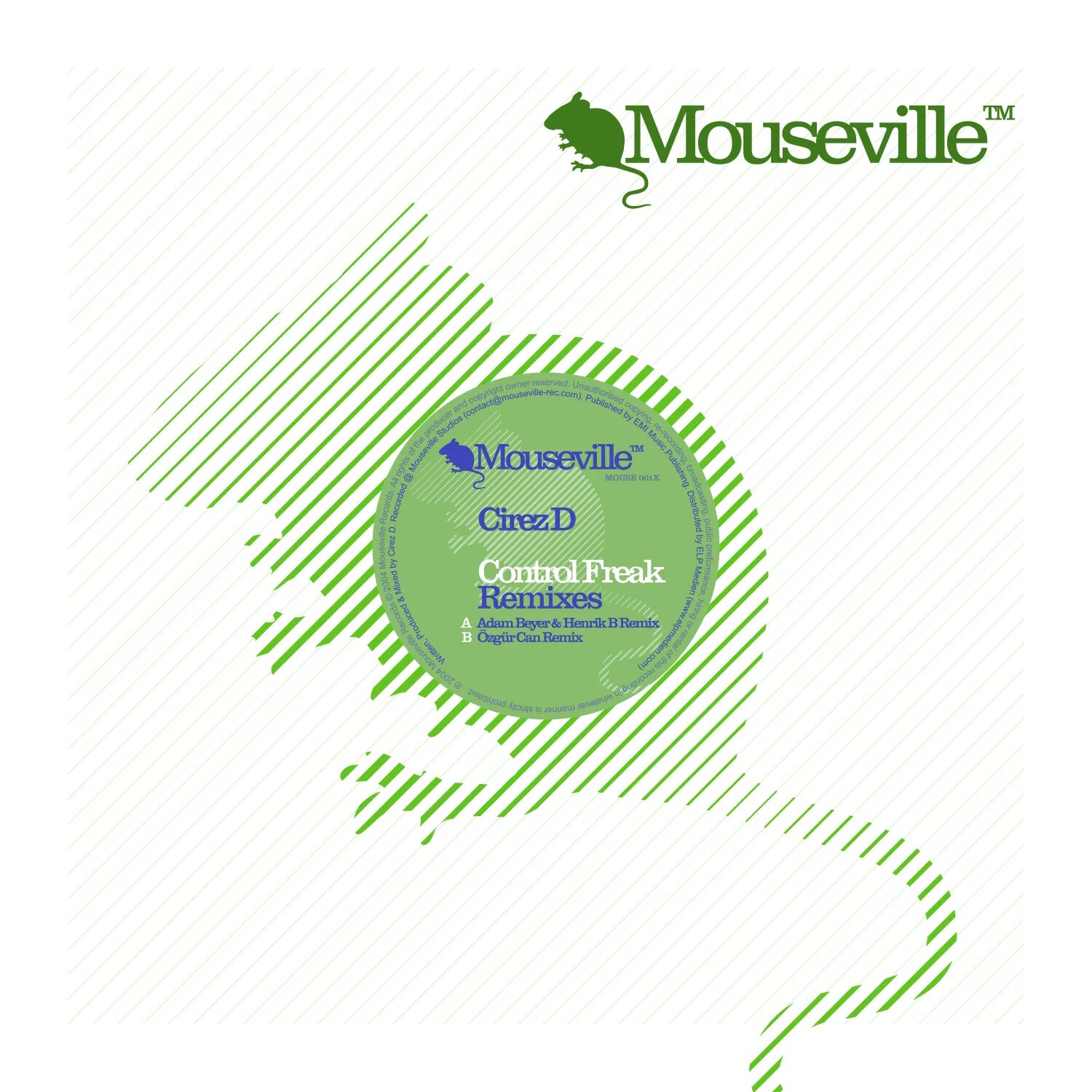 I d control. Cirez d. adam beyer cirez d. mouseville records. control freak.