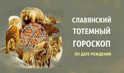 Славянский календарь тотемных животных по дате