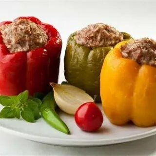 Фаршированный перец с мясом ккал