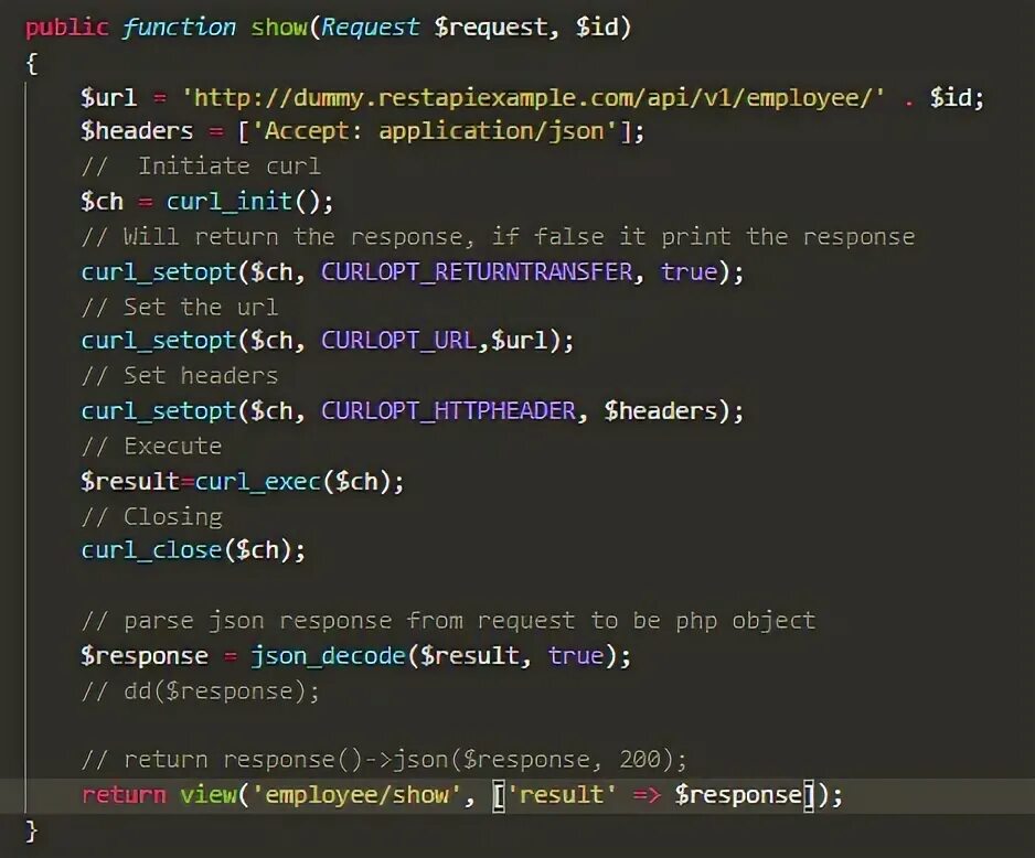 Show php. Show php
