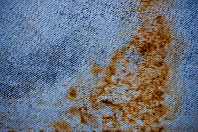 Rusted from the rain