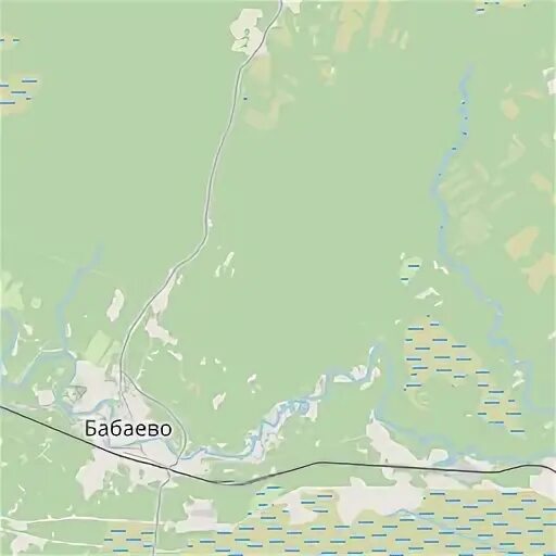 Где находится бабаево. Бабаево на карте.