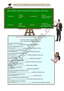 Modifying comparisons