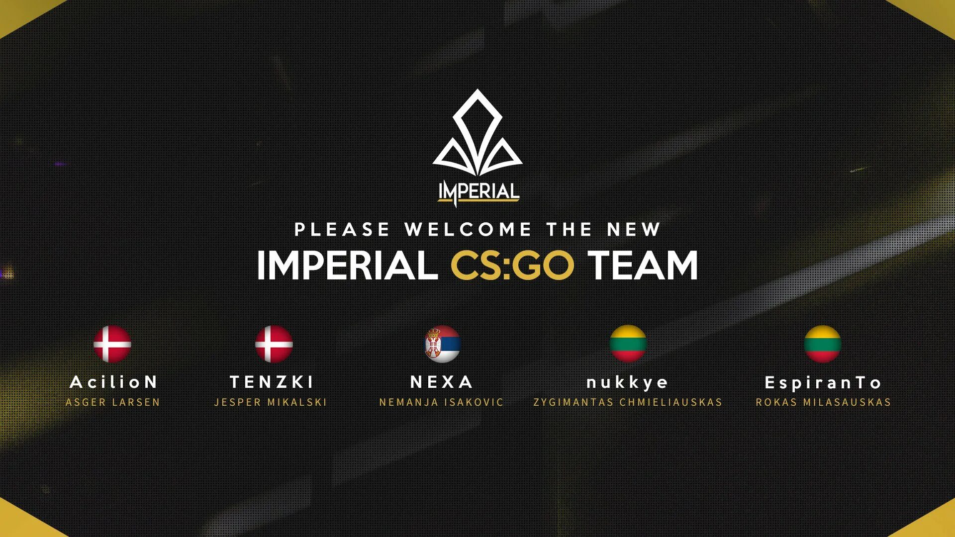 Imperial cs. Империал cs go. imperial команда. imperial logo csgo. состав imperial кс.