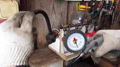 Давление в рампе газель