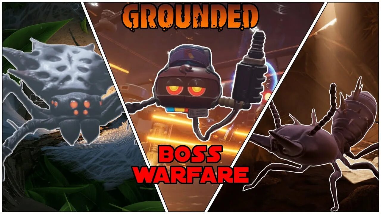 Grounded bosses. Grounded боссы. Новые боссы grounded. Grounded босс ягода МУТАНТ. Grounded босс ягода монстр.