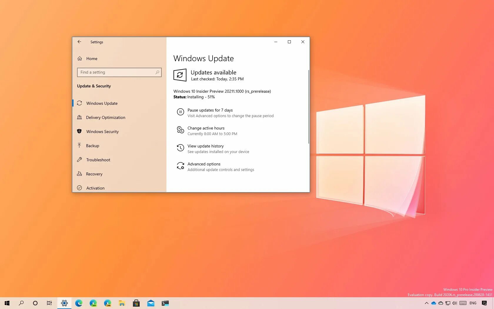 Windows 10 build 1. Сборка windows 10. windows 10 build 21277. windows 10 pro insider preview. виндовс 8.1 параметры.