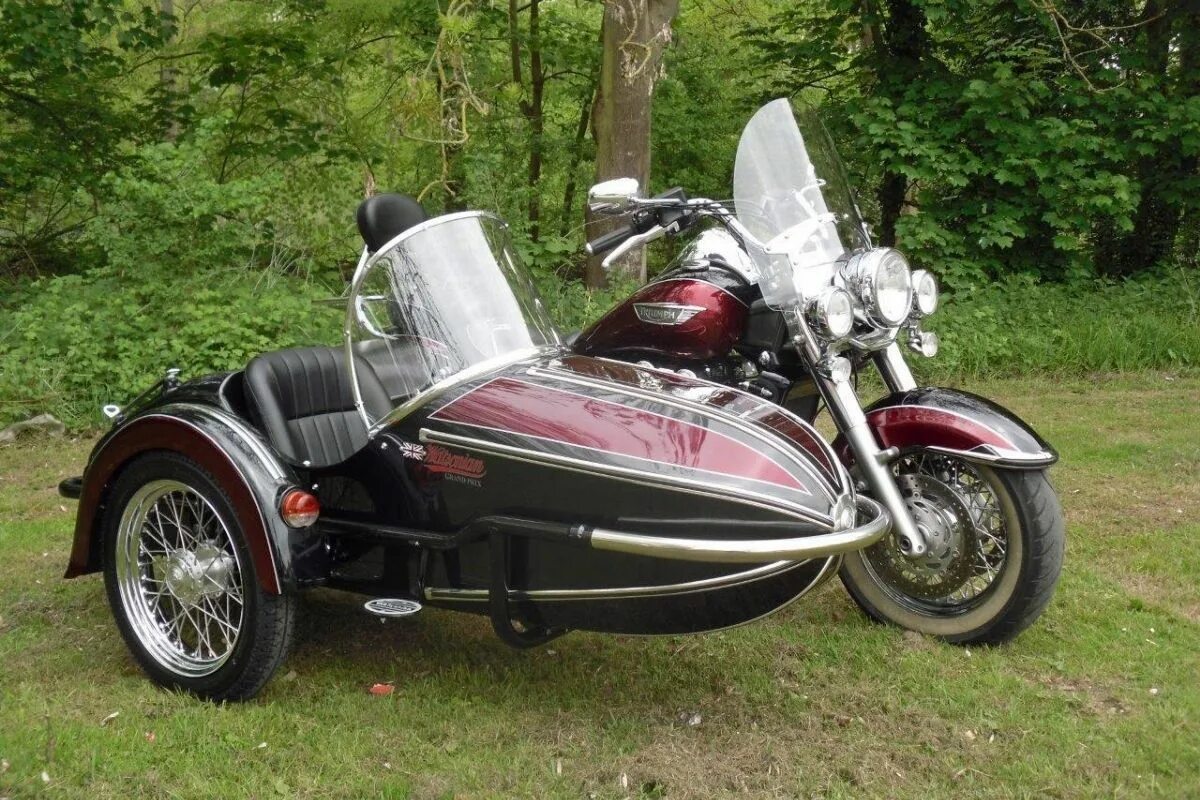 Sidecar. Sidecar. Харлей дэвидсон с люлькой. Мотоцикл triumph с коляской. Sidecar.