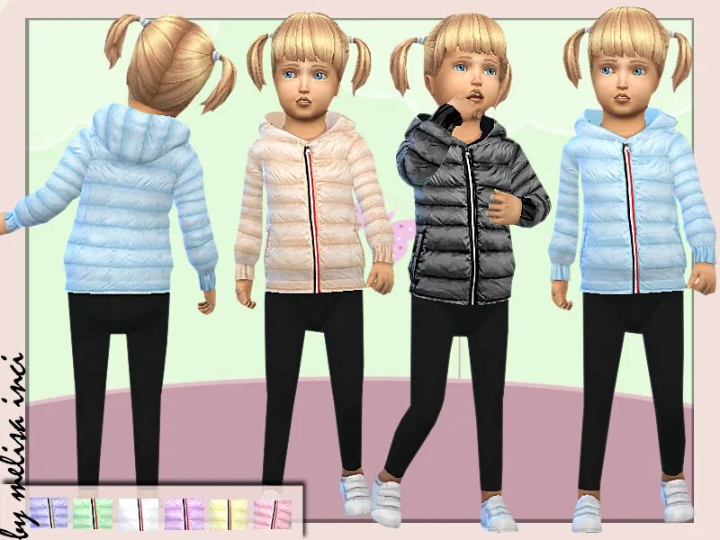 Мод симс детская одежда. Симс 4 куртка для тоддлеров. симс 4 одежда куртки. sims 4 тоддлеры верхняя одежда. симс 4 одежда для детей.